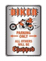 Bikers Only Sign: FLBOC